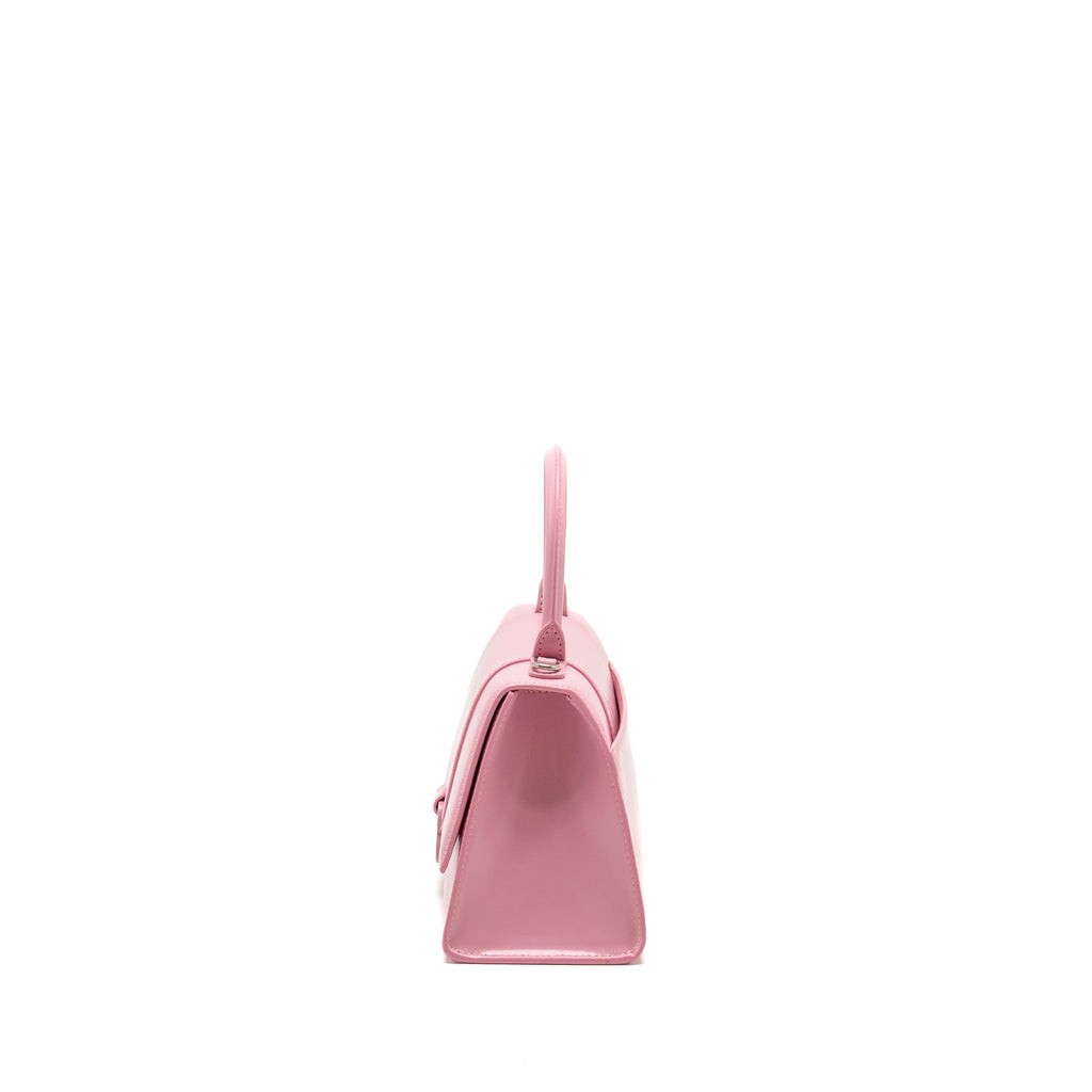 balenciaga-small-hourglass-bag-calfskin-pink-shw