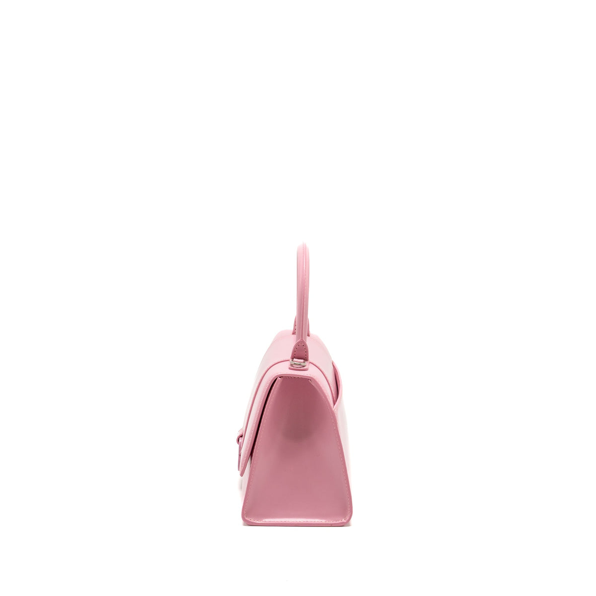 balenciaga-small-hourglass-bag-calfskin-pink-shw