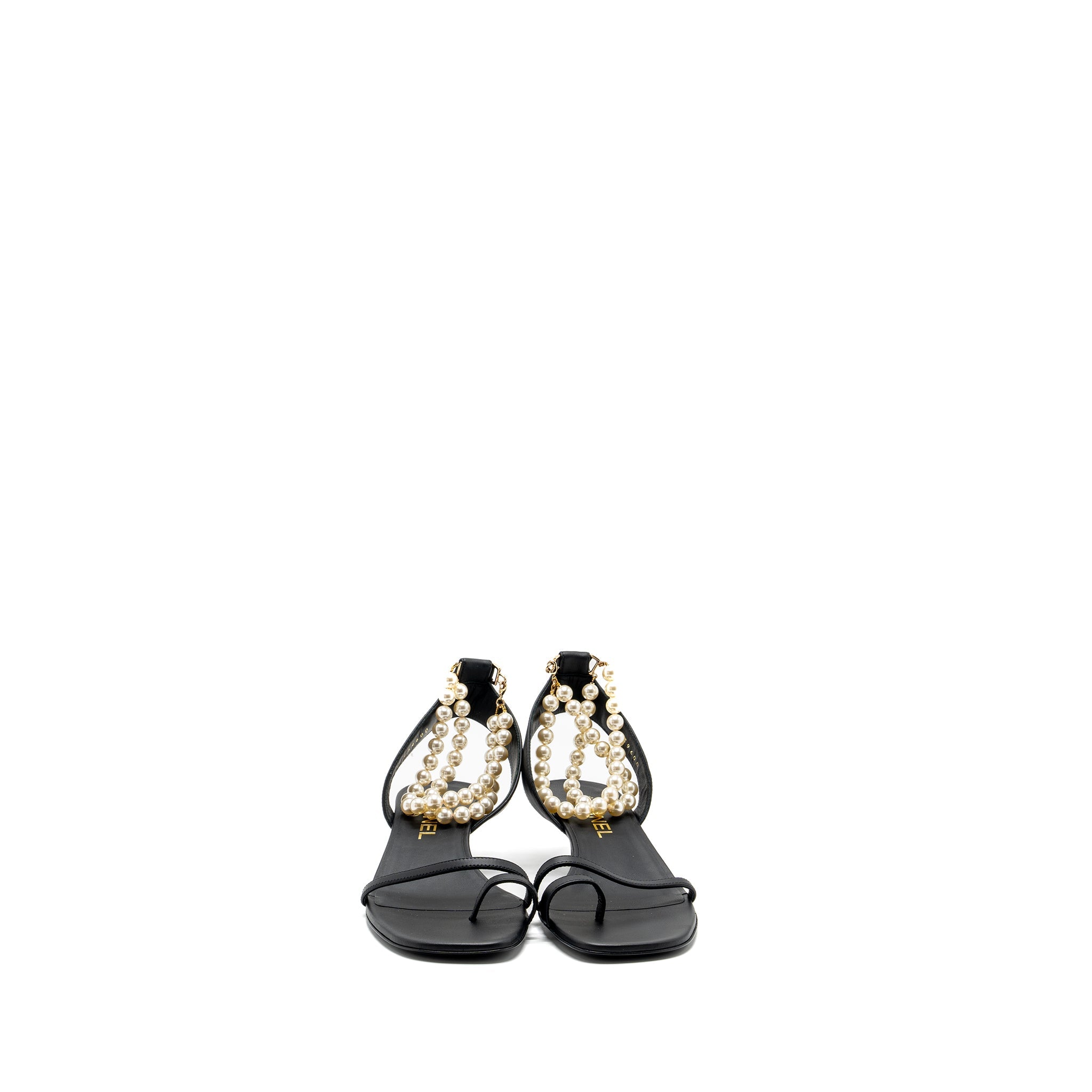 chanel-size-38-heel-sandals-with-pearl-leather-black-ghw