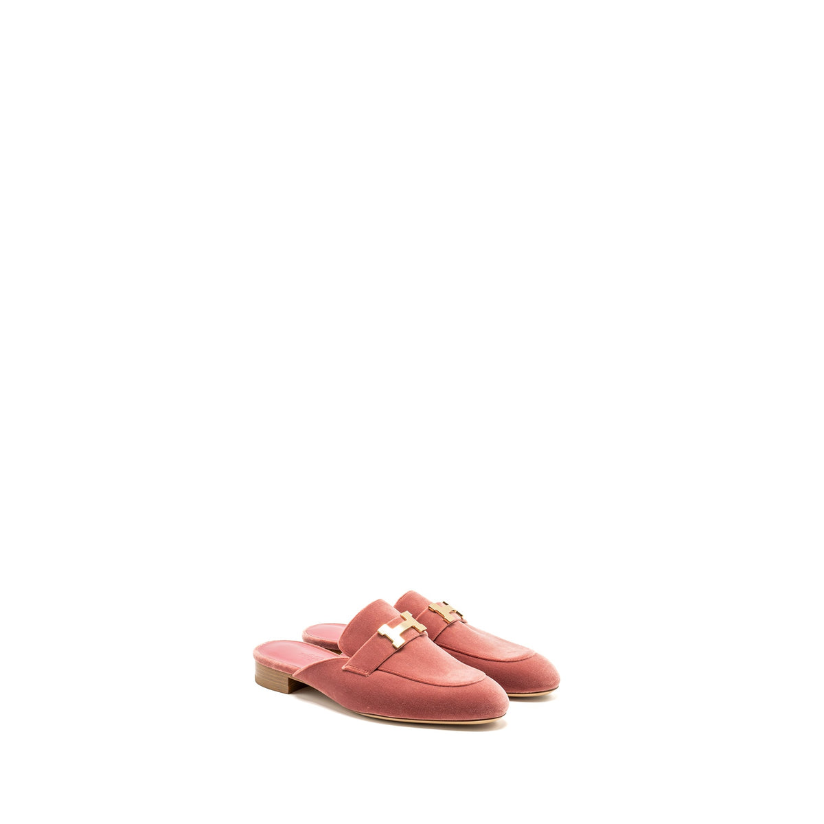 hermes-size-37-5-trocadero-h-logo-buckle-mule-slides-velvet-rose-poudre-ghw-copy