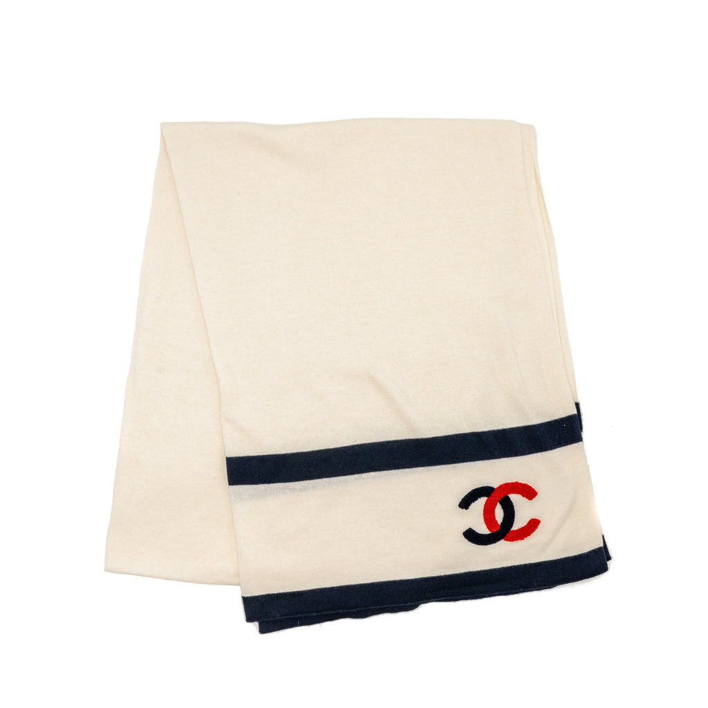 chanel-cc-scarf-cotton-cashmere-white-blue-red-copy
