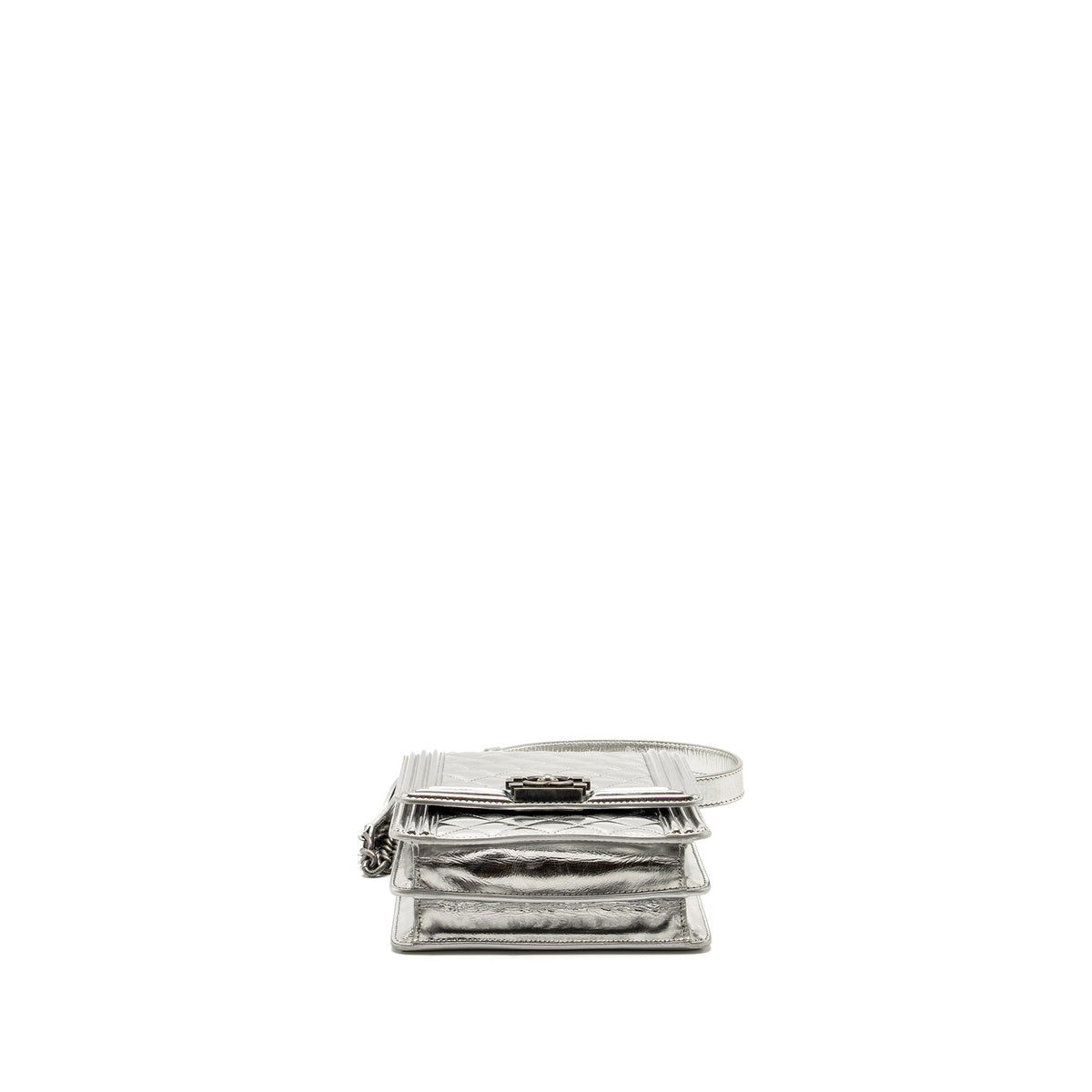 chanel-boy-north-south-flap-bag-patent-silver-ruthenium-hardware