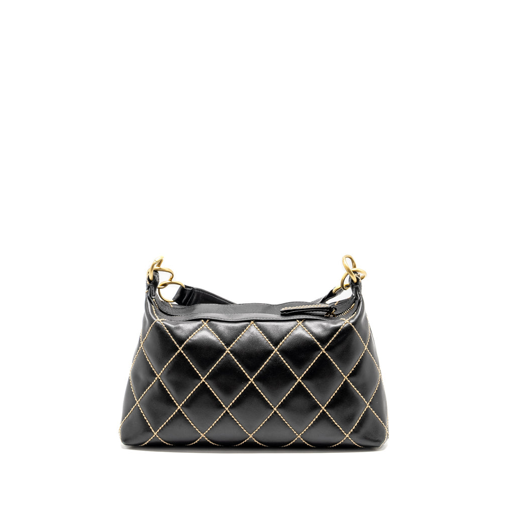 chanel-vintage-wild-stitch-shoulder-bag-calfskin-black-ghw
