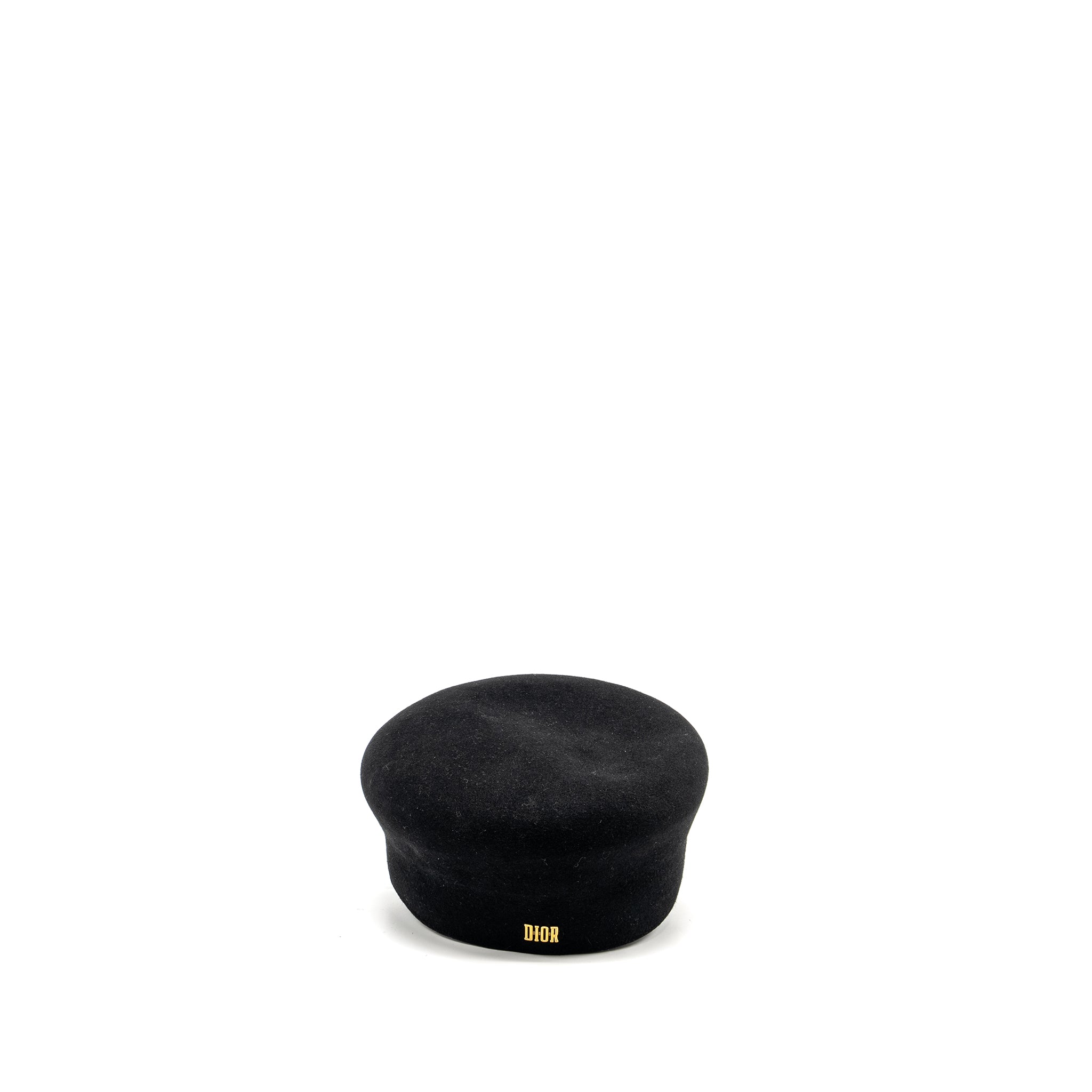 dior-size-57-beret-hat-rabbit-hair-silk-black
