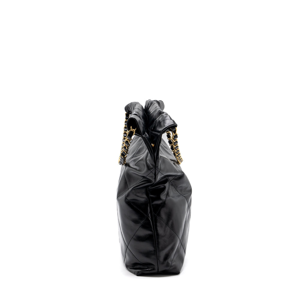 chanel-medium-22-bag-gold-letter-shiny-calfskin-black-ghwmicrochip