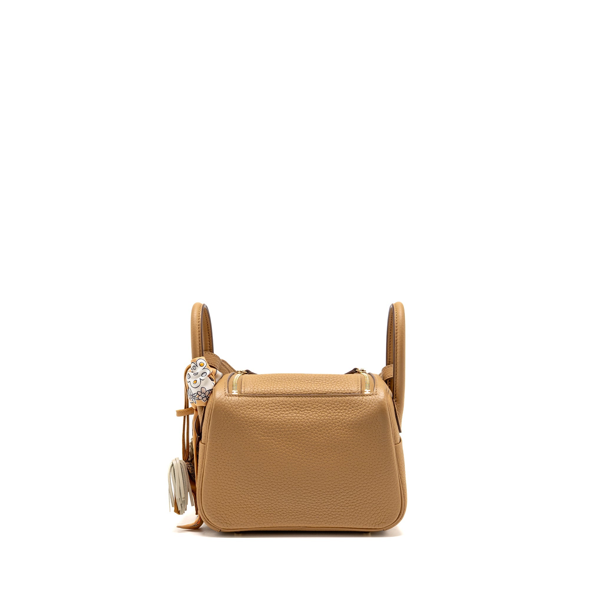 hermes-mini-lindy-clemence-biscuit-ghw-stamp-b-with-rodeo-and-twilly-sell-in-a-set