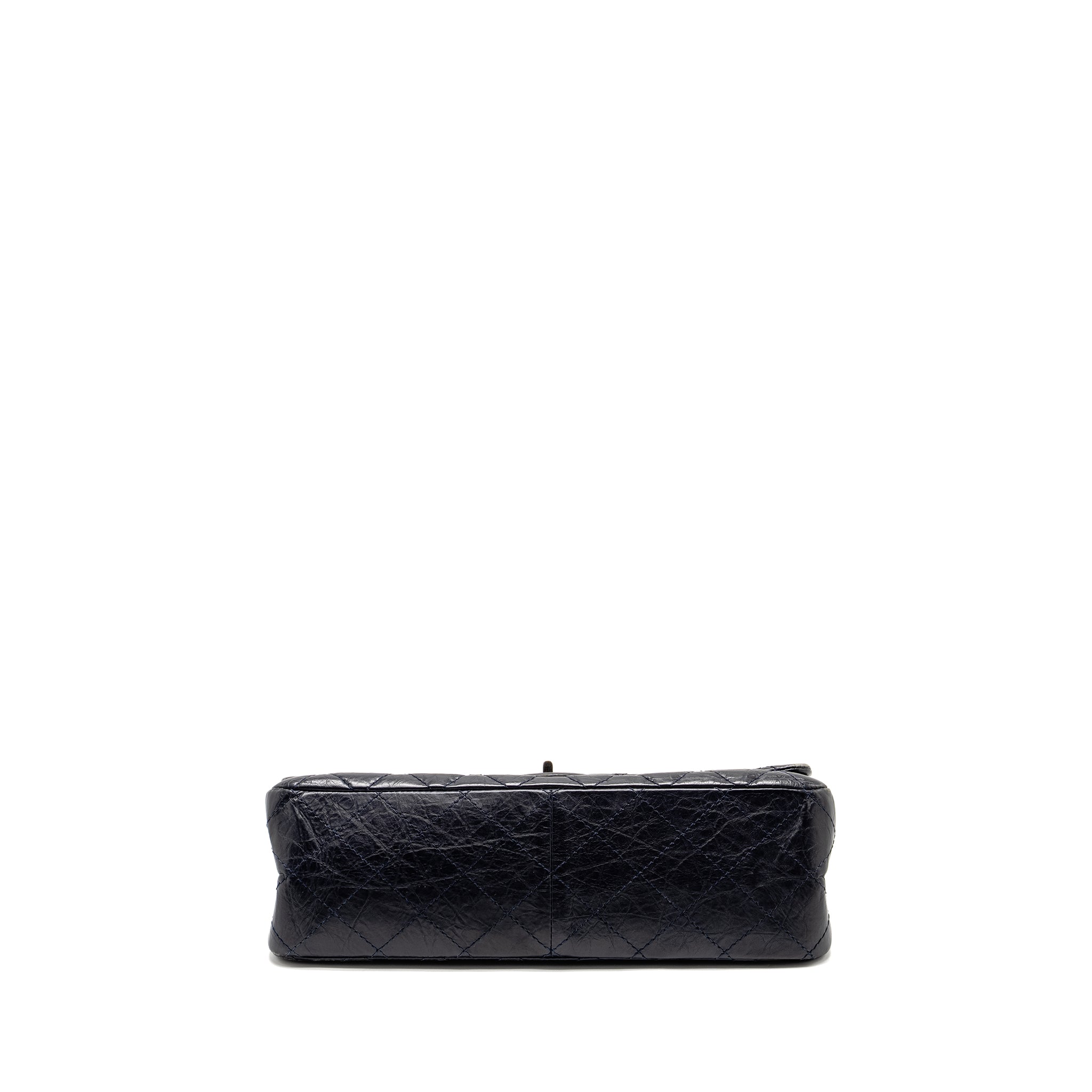 chanel-maxi-2-55-reissue-flap-bag-aged-calfskin-dark-blue-ruthenium-hardware-copy
