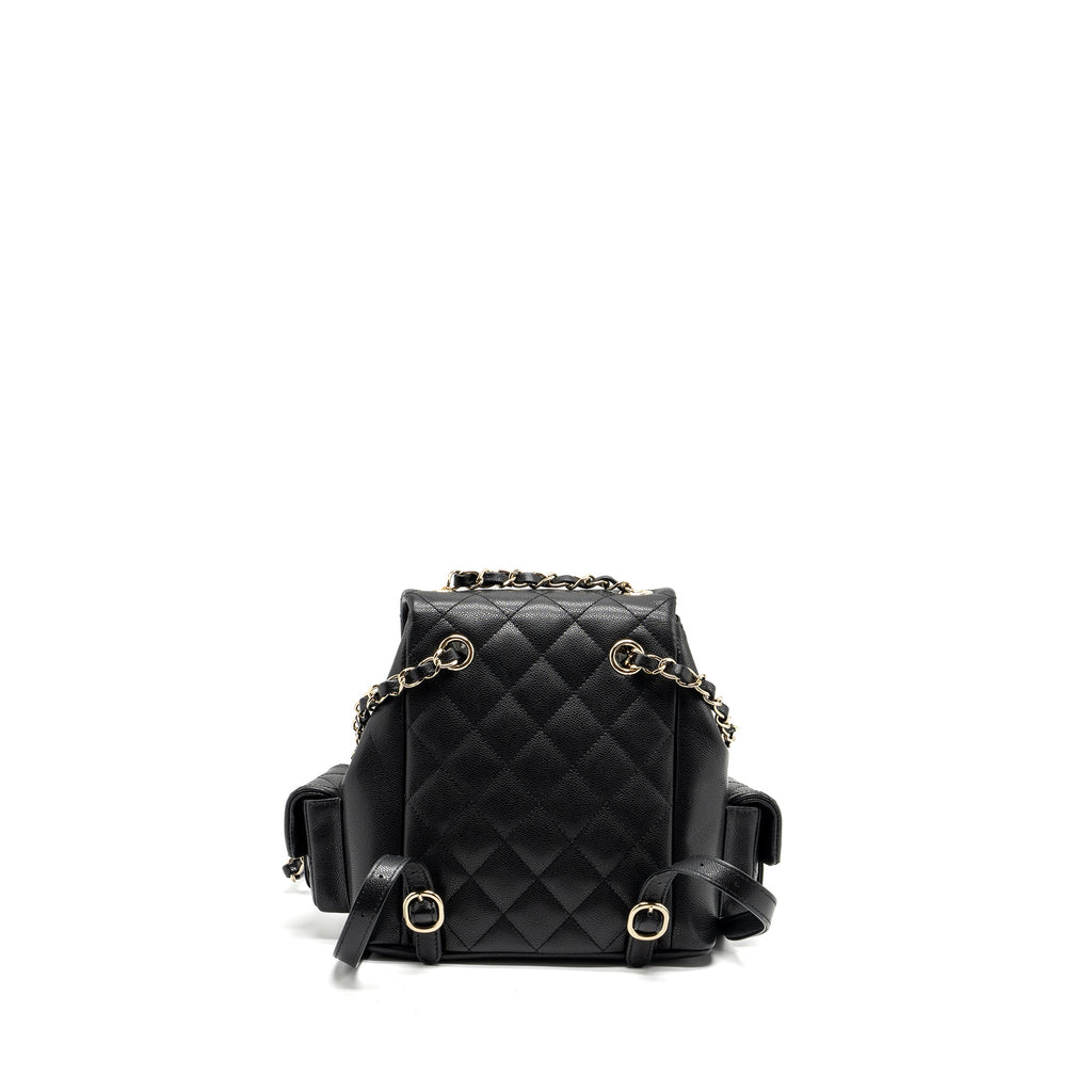 chanel-23k-triple-pocket-backpack-caviar-black-lghw-microchip
