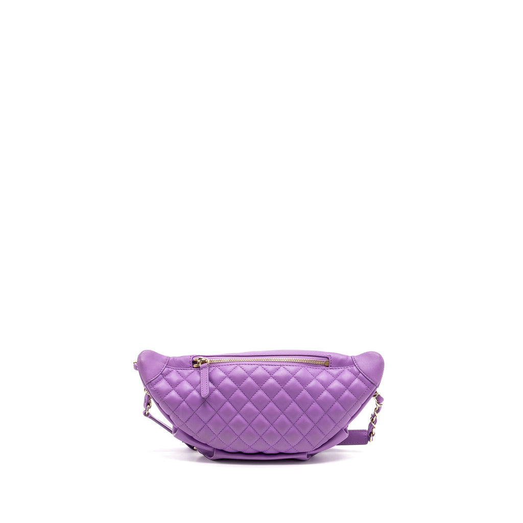 chanel-belt-bag-lambskin-purple-lghw