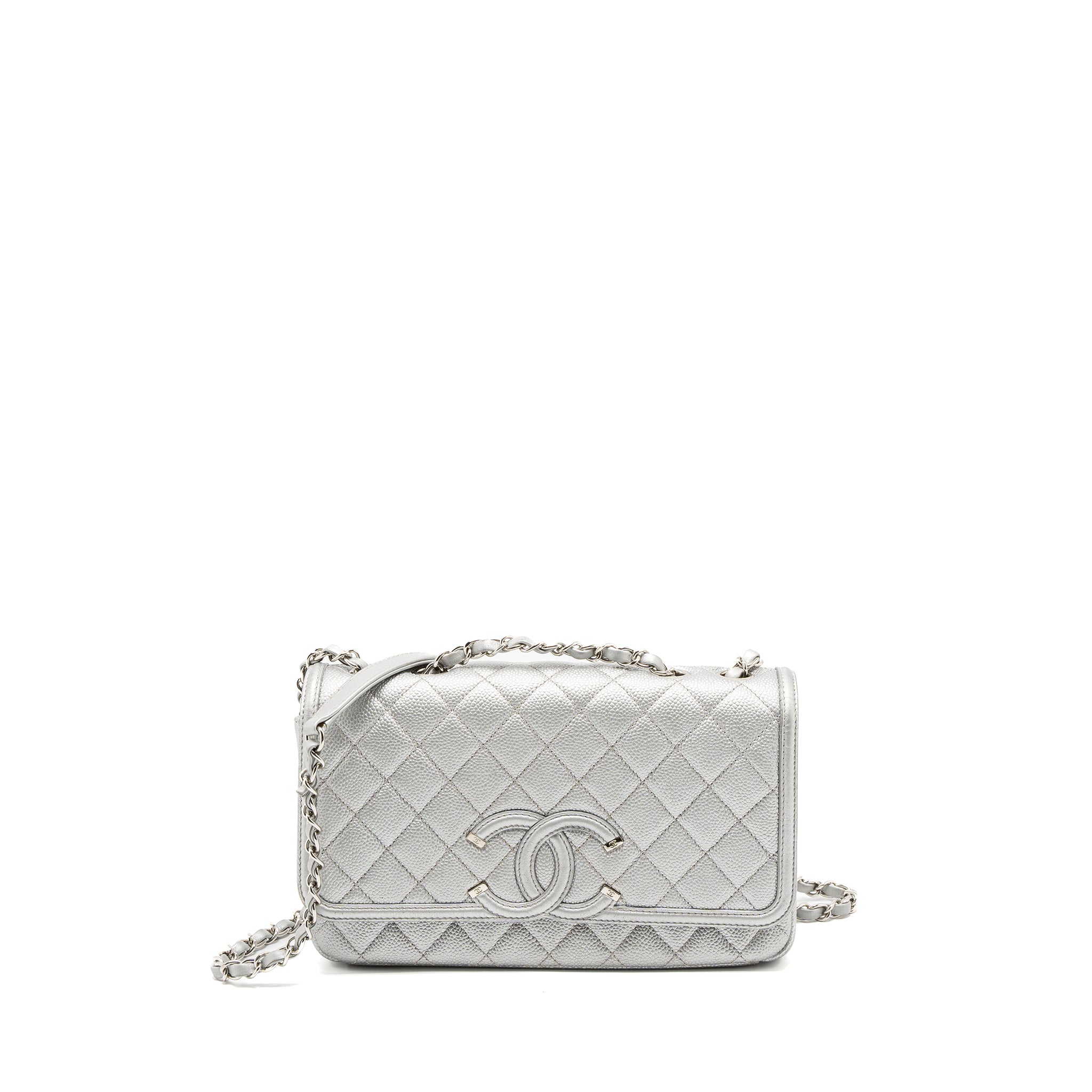 copy-of-chanel-filigree-flap-bag-caviar-silver-shw