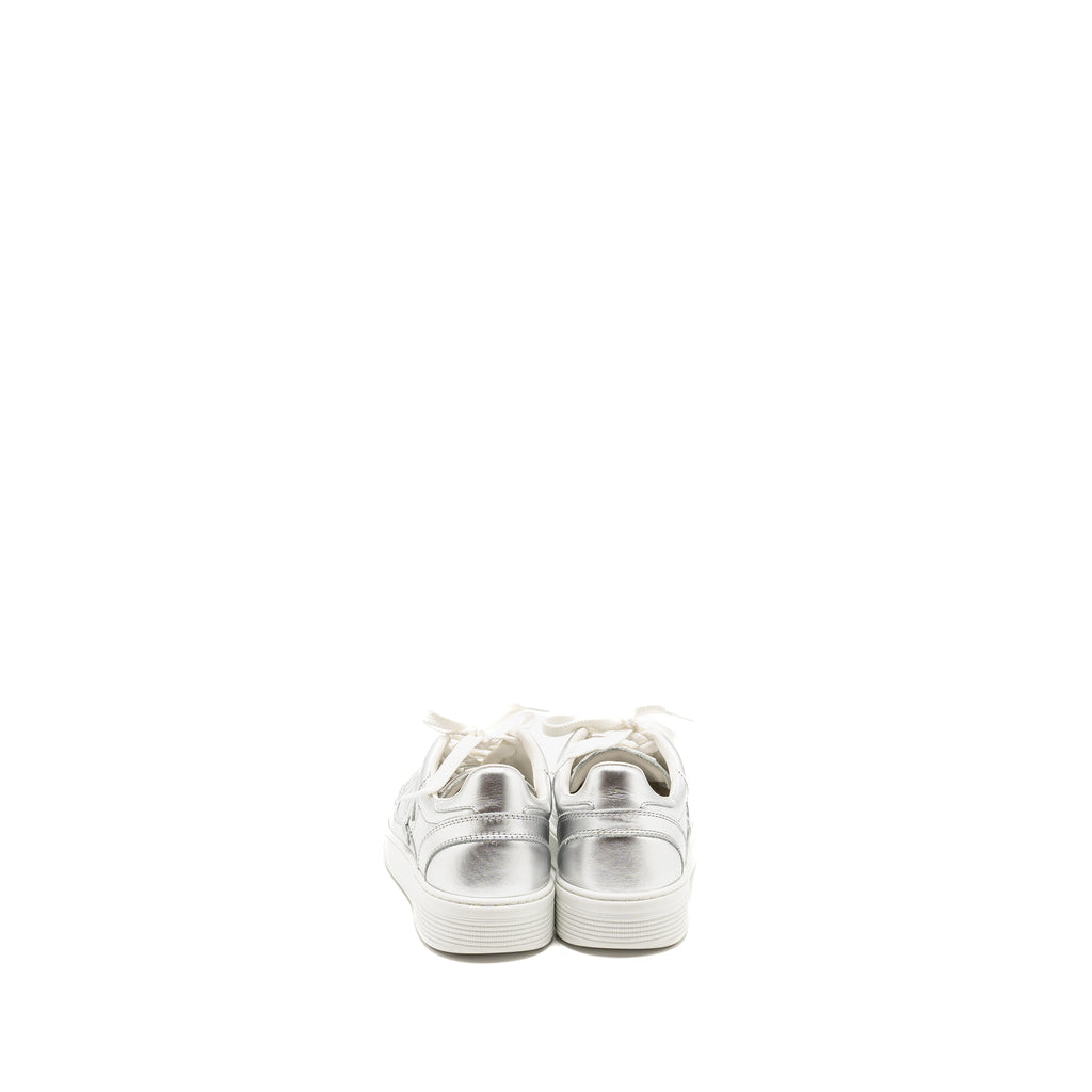 chanel-size-38-24c-sneaker-calfskin-silver-copy