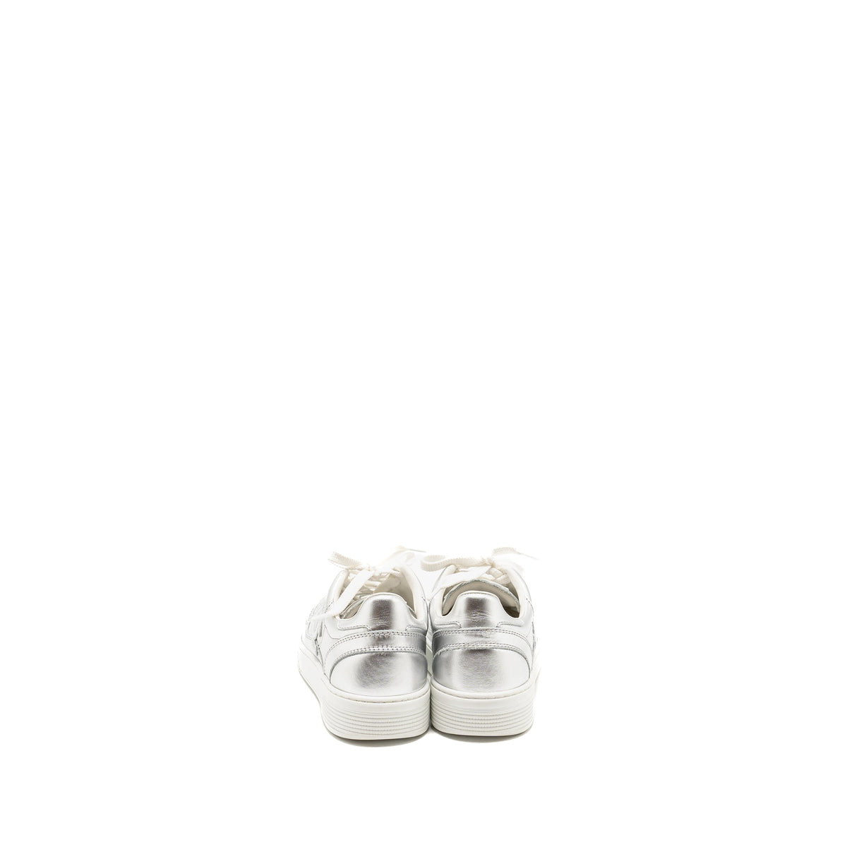 chanel-size-38-24c-sneaker-calfskin-silver-copy