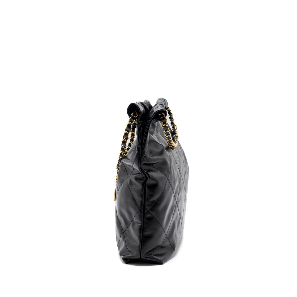 chanel-medium-22-bag-gold-letter-shiny-calfskin-black-ghwmicrochip