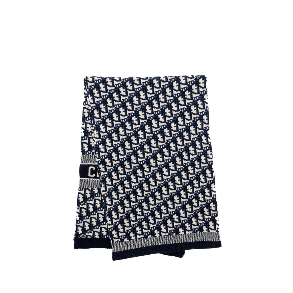 dior-oblique-scarf-cashmere-navy