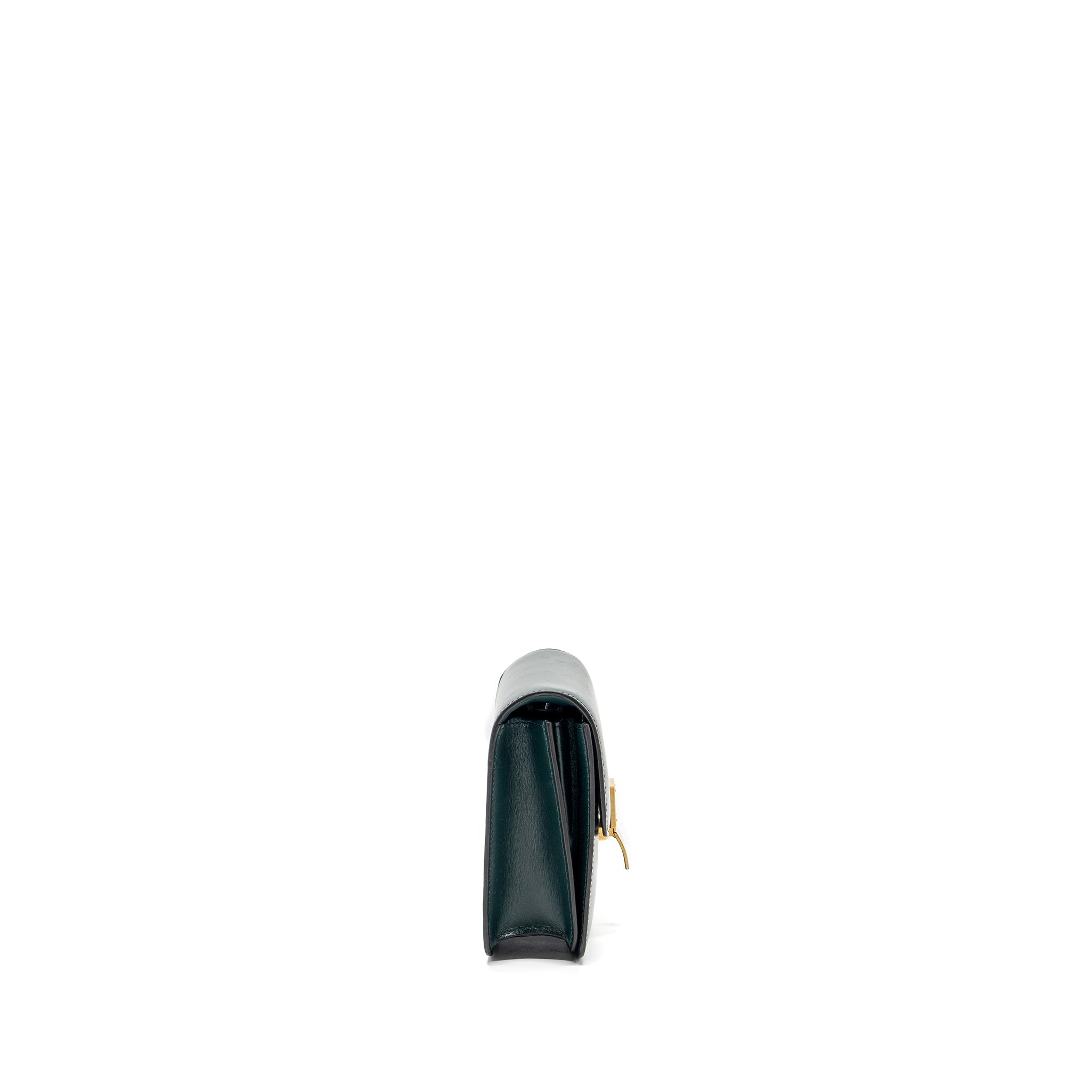 celine-teen-classic-box-bag-calfskin-dark-green-ghw