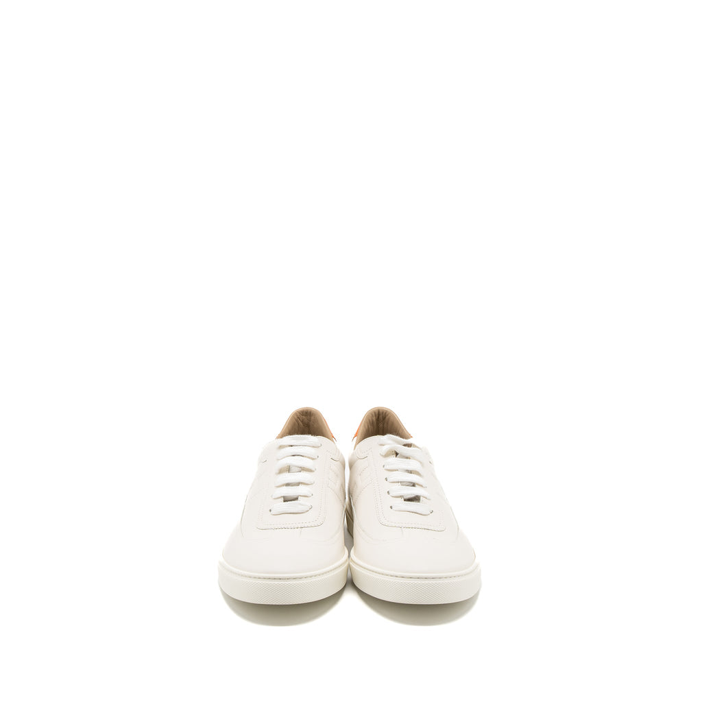 hermes-size-42-homme-sneaker-calfskin-white-orange