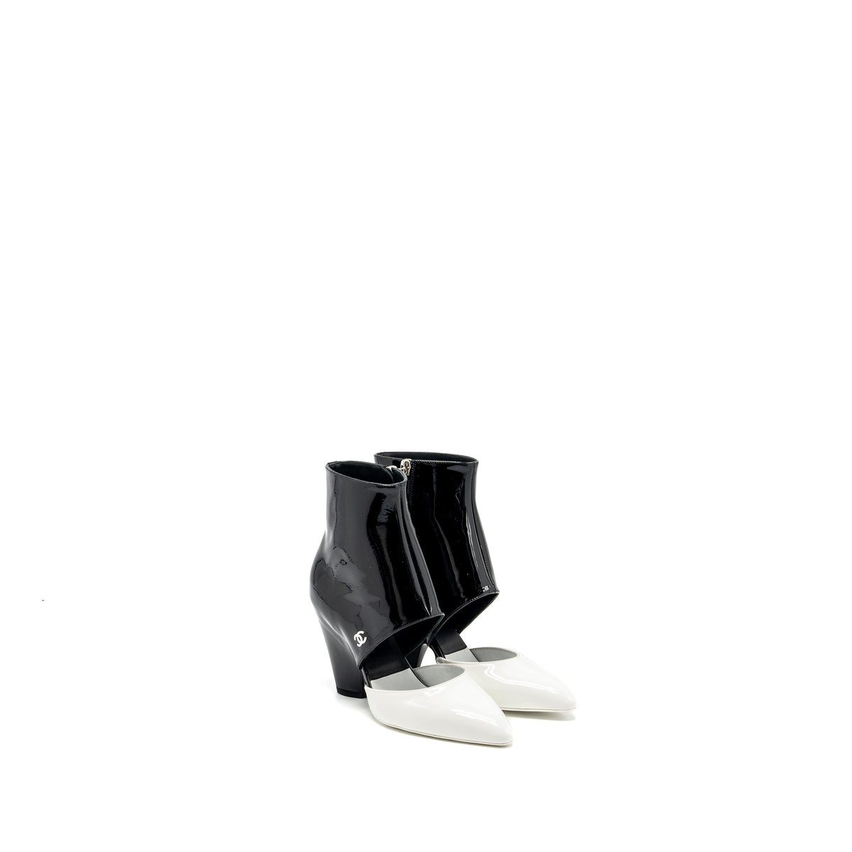 chanel-size-36-ankle-boots-patent-leather-black-white