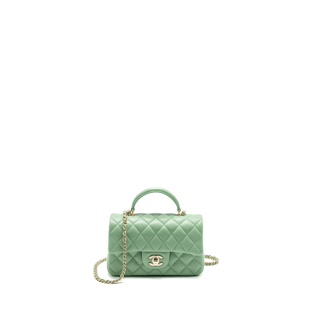 chanel-top-handle-mini-rectangular-flap-bag-lambskin-light-green-lghw-microchip