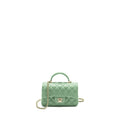 chanel-top-handle-mini-rectangular-flap-bag-lambskin-light-green-lghw-microchip