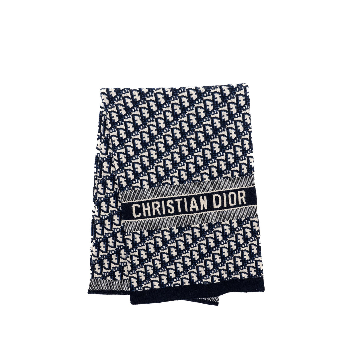 dior-oblique-scarf-cashmere-navy