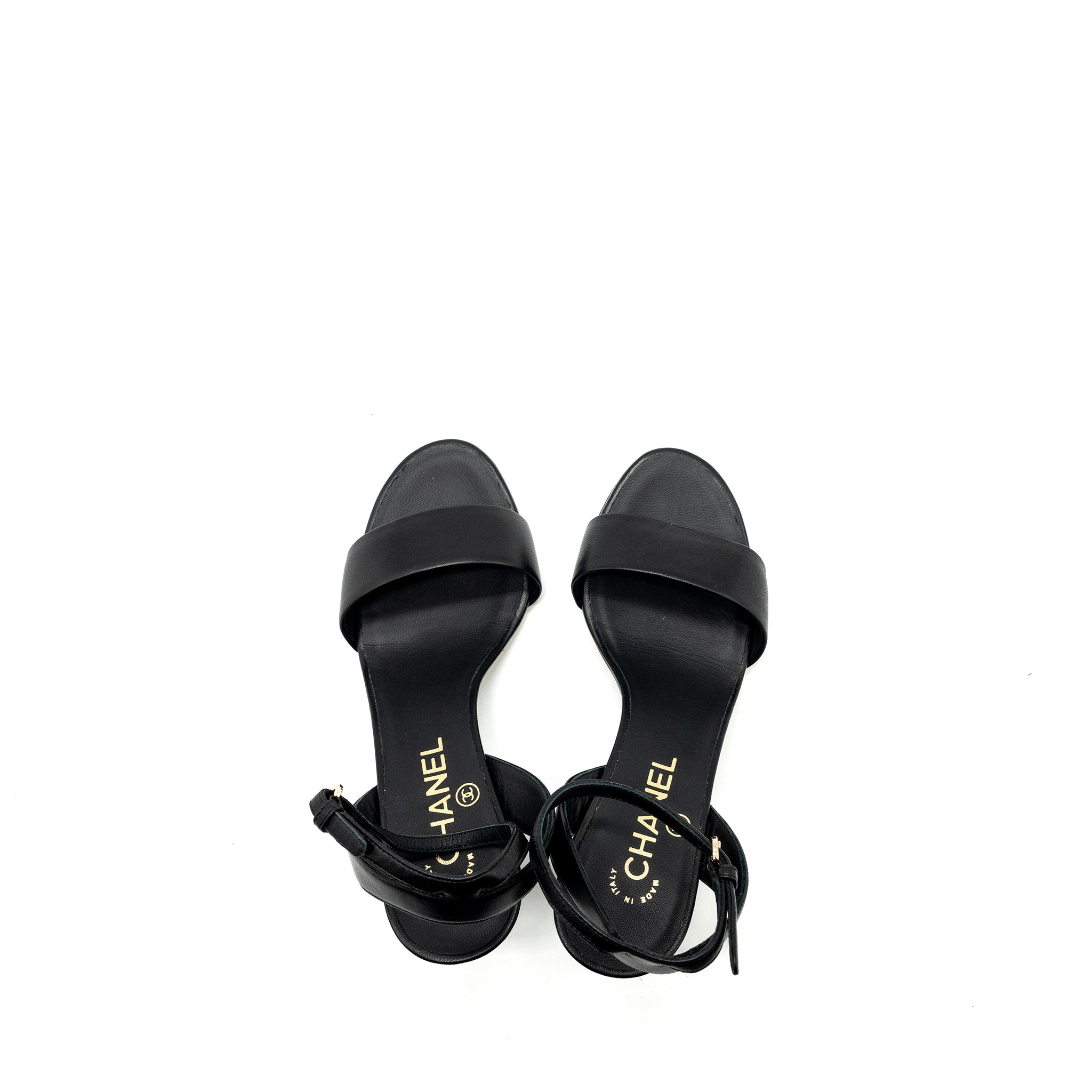 chanel-size-36-heel-sandals-leather-black-copy