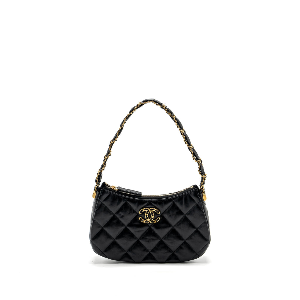 chanel-23k-hobo-shoulder-bag-calfskin-black-ghwmicrochip