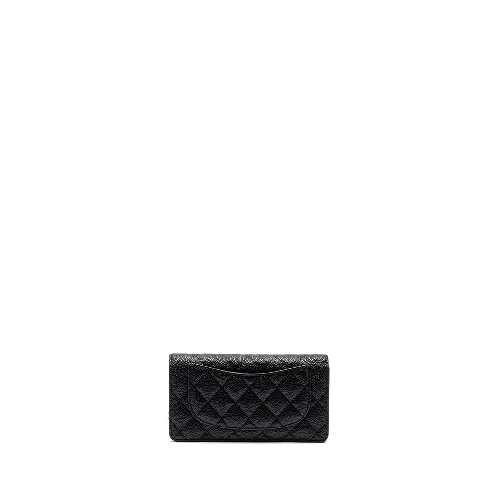 chanel-compact-long-wallet-caviar-black-ghw