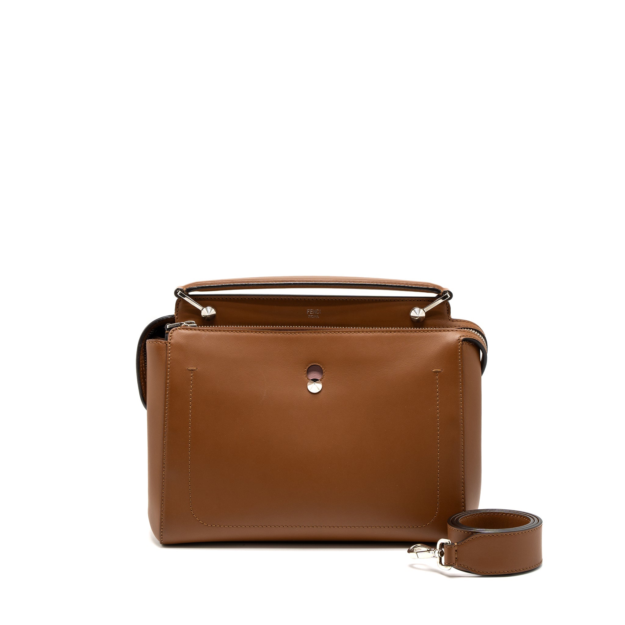 fendi-dotcom-bag-calfskin-brown-shw
