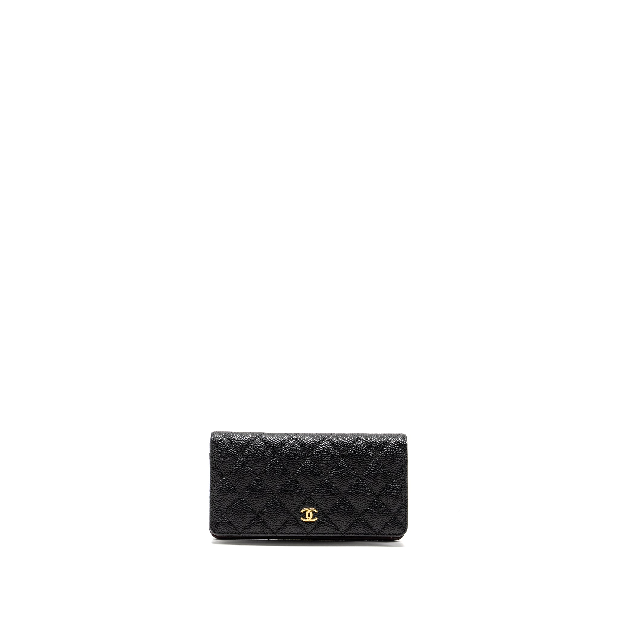chanel-compact-long-wallet-caviar-black-ghw