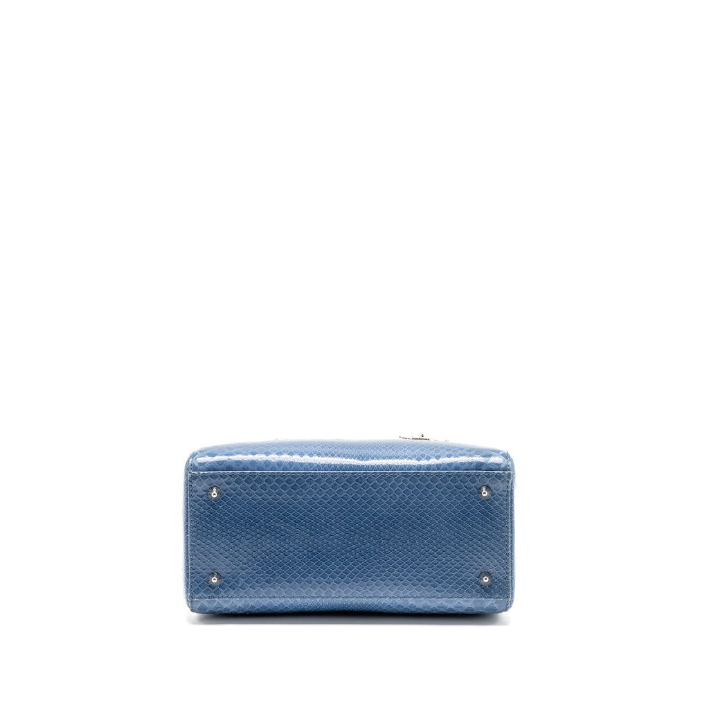 dior-medium-lady-dior-python-blue-shw