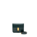 celine-teen-classic-box-bag-calfskin-dark-green-ghw