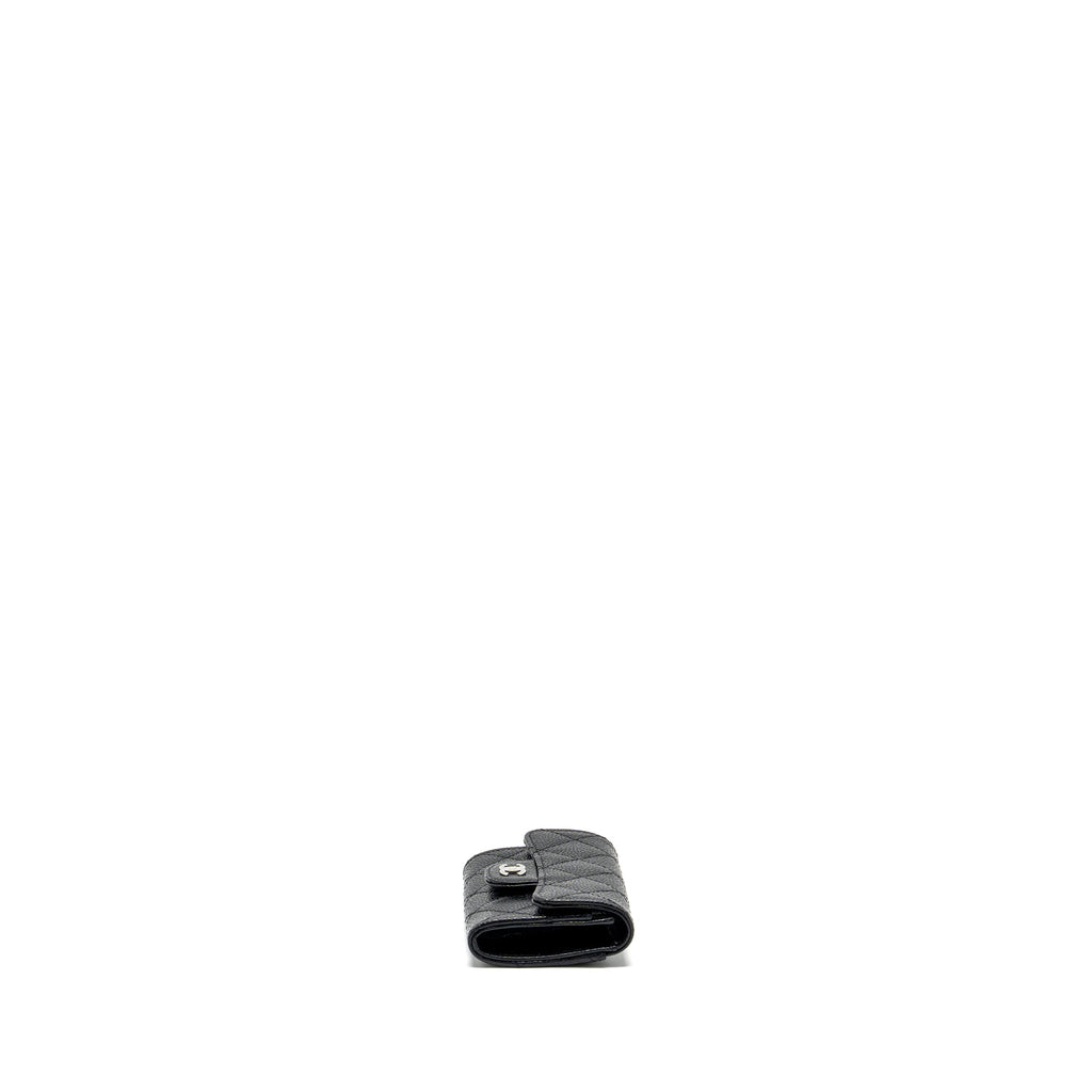chanel-classic-flap-card-holder-caviar-black-shw-microchip-1
