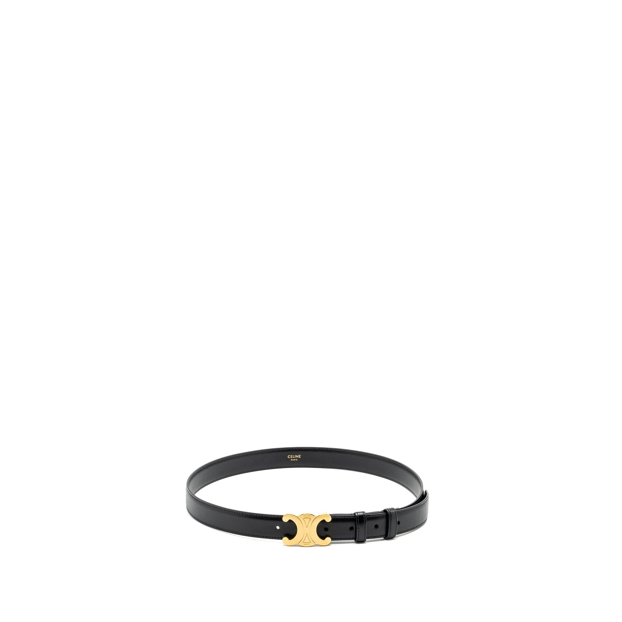 celine-size-85-triomphe-belt-smooth-calfskin-black-ghw-1