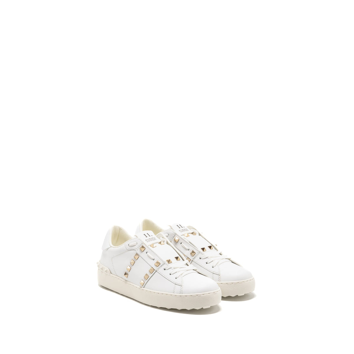valentino-size-38-5-rockstud-untitled-sneakers-calfskin-white-copy
