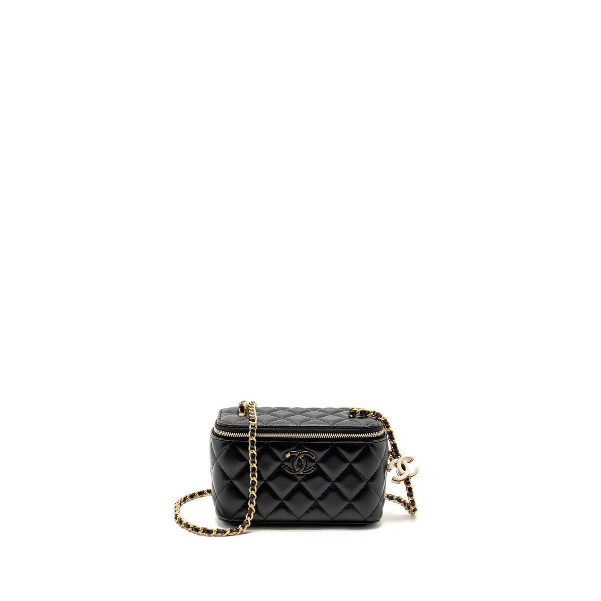 chanel-24a-long-vanity-case-with-cc-logo-adjustable-chain-lambskin-black-ghwmicrochip