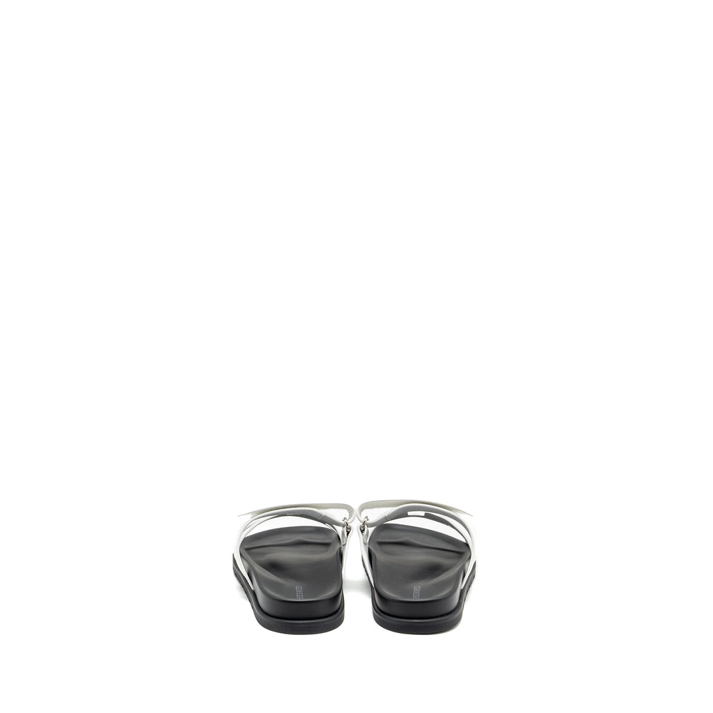 hermes-size-39-chypre-sandals-white-black