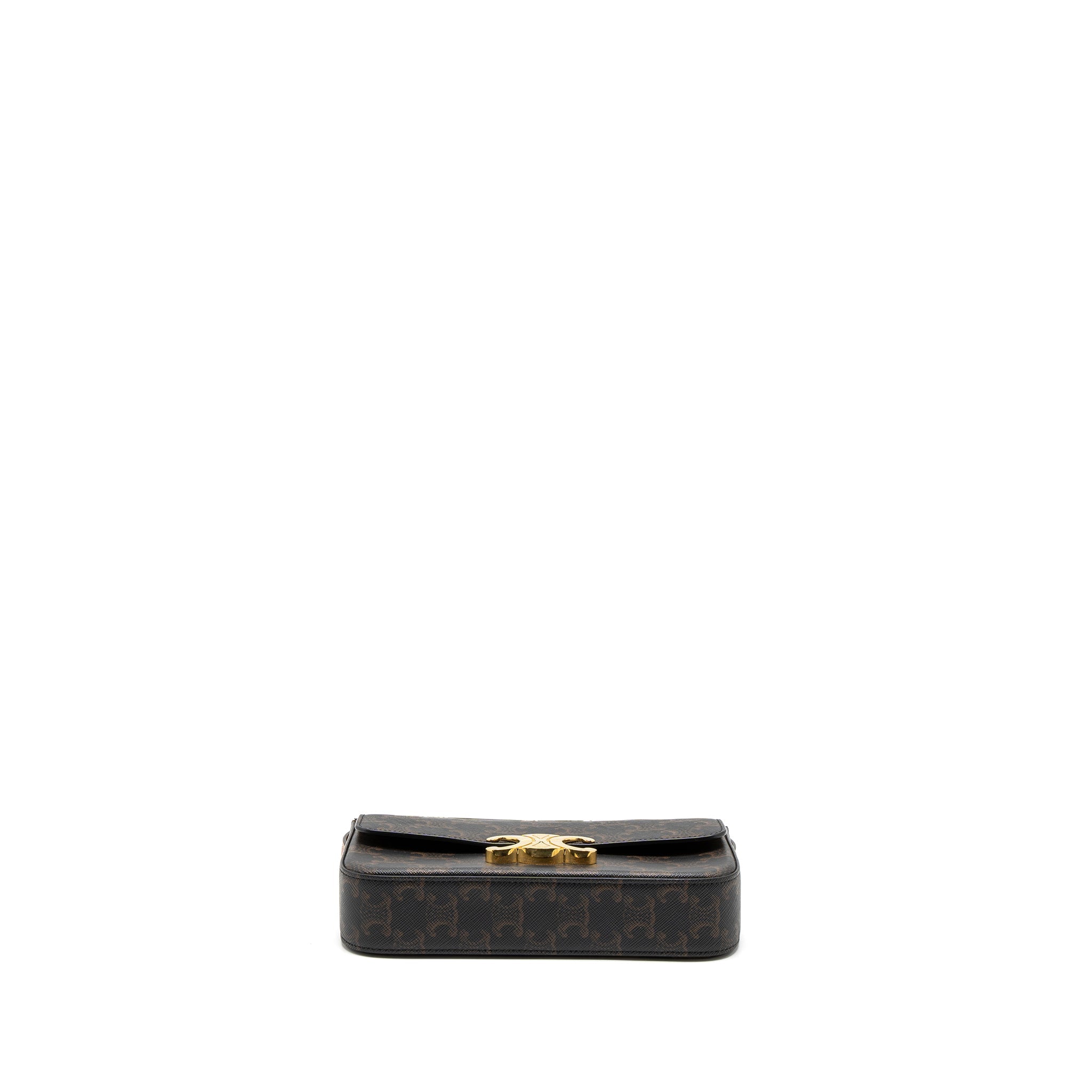 celine-triomphe-shoulder-bag-triomphe-canvas-calfskin-tan-ghw