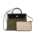 hermes-herbag-31-zip-bag-tolie-h-berline-canvas-vache-hunter-lichen-ecru-beige-black-shw-stamp-z