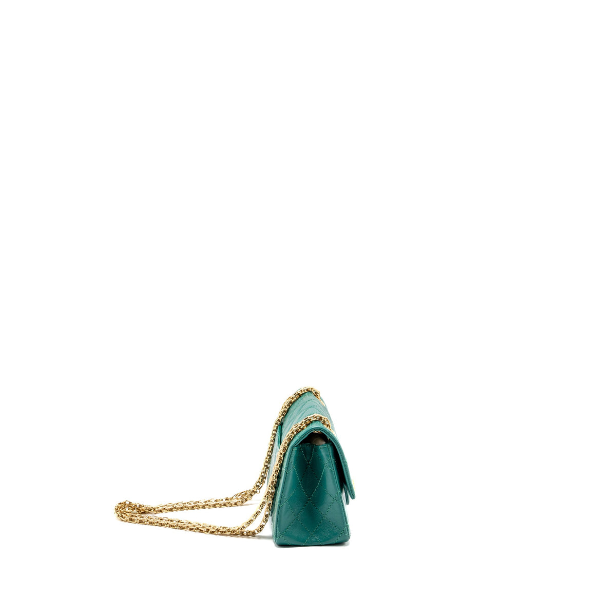 chanel-mini-2-55-reissue-flap-bag-calfskin-green-ghw