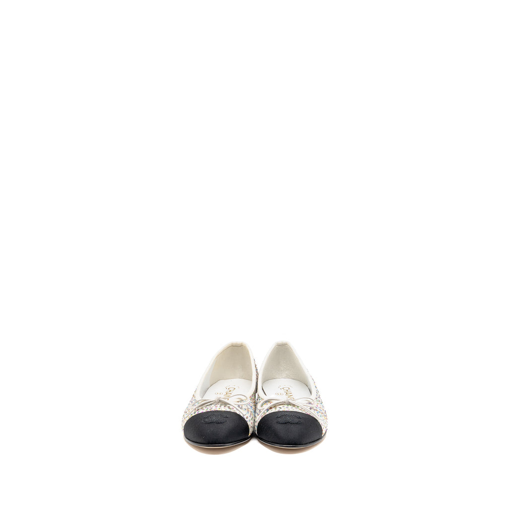 chanel-size-37-5-23c-ballerinas-flat-shoes-glittered-fabric-grosgrain-white-multicolour-black