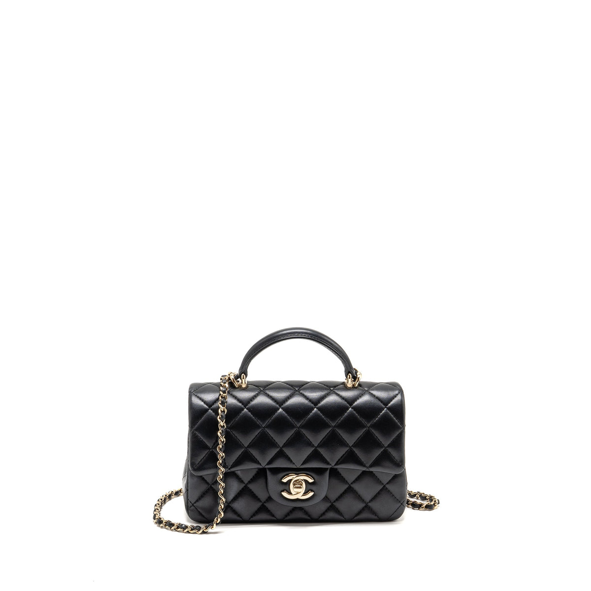 chanel-top-handle-mini-rectangular-flap-bag-lambskin-black-lghw-microchip-9