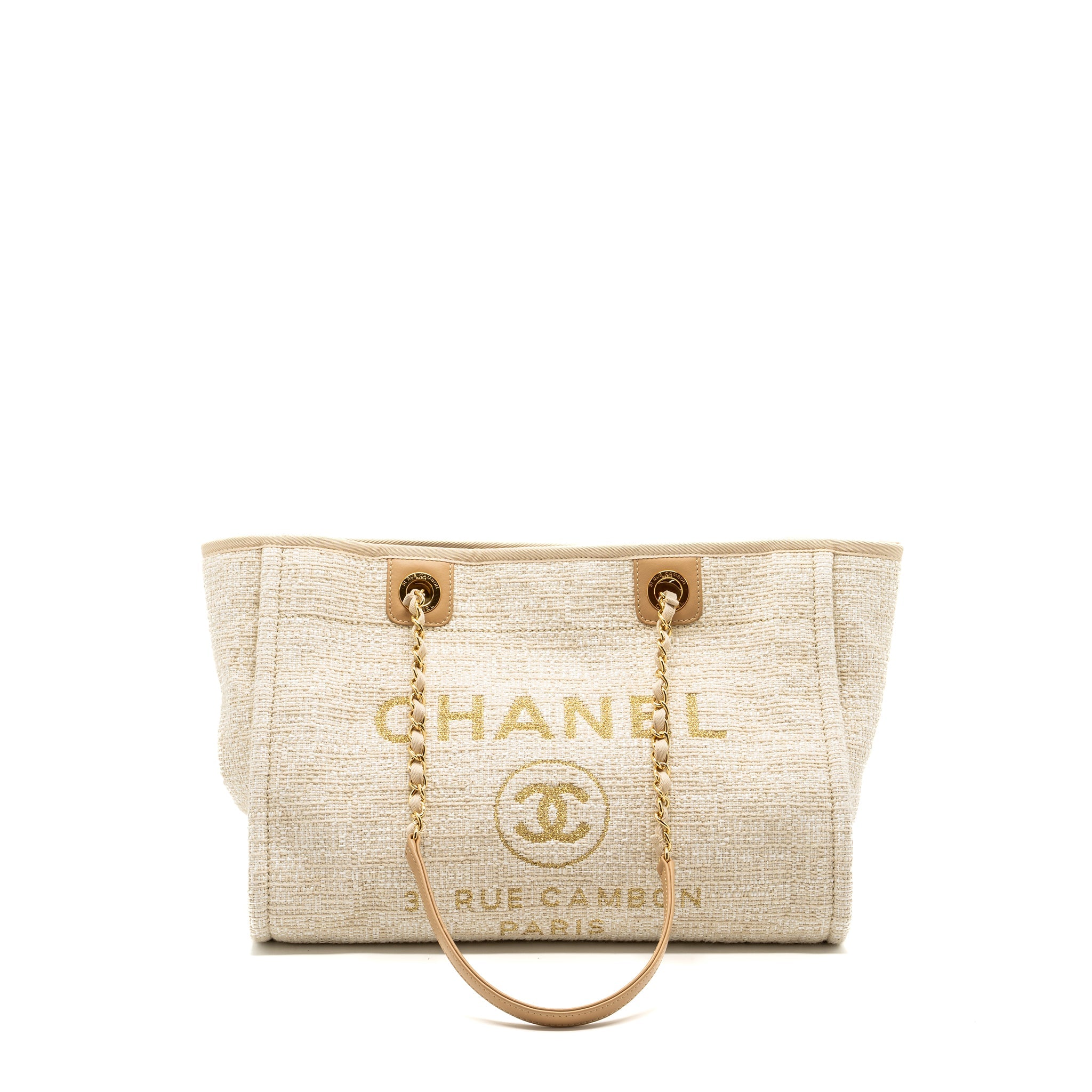 chanel-deauville-bag-canvas-leather-beige-gold-ghw