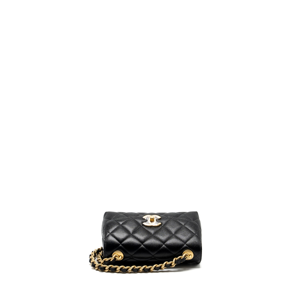 chanel-23p-quilted-flap-bag-with-giant-chain-caviar-black-brushed-ghw-microchip-copy