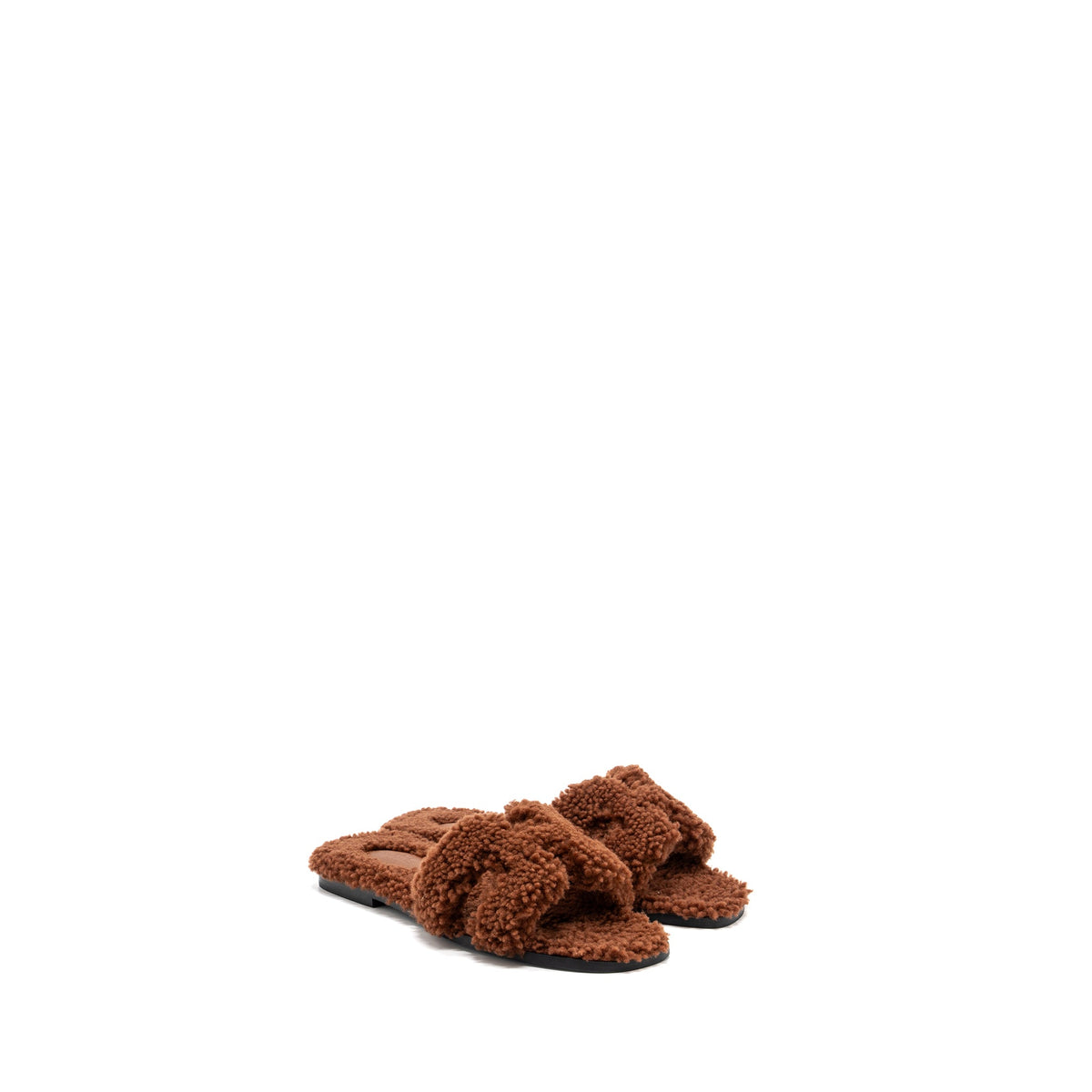 hermes-size-37-5-oran-sandal-shearling-dark-brown