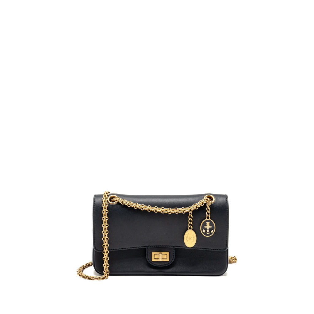 chanel-detailed-charms-limited-edition-2-55-reissue-bag-calfskin-dark-navy-ghw-copy-1