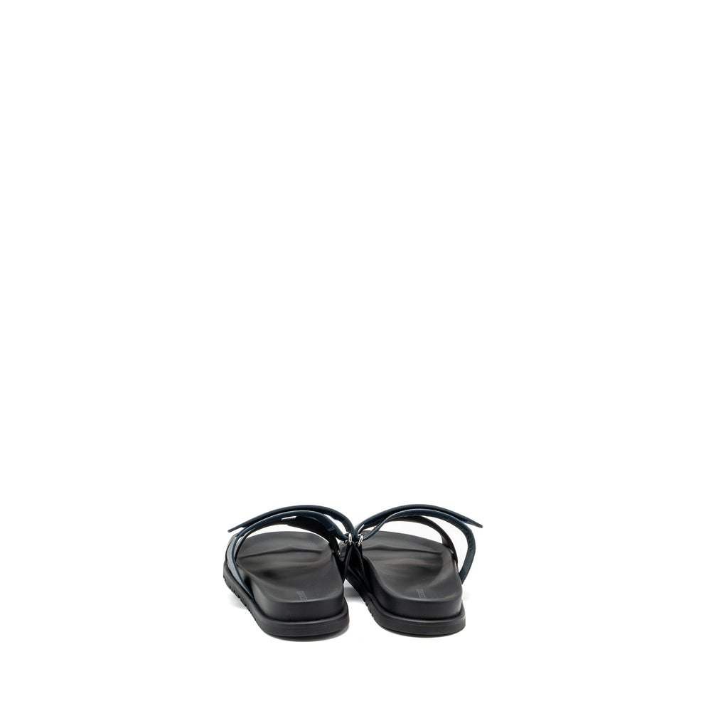hermes-size-39-chypre-sandals-black-blue