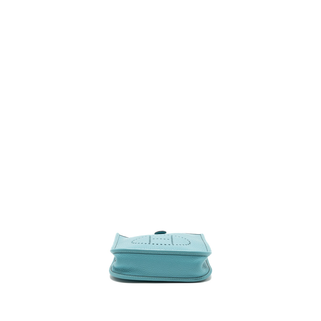 hermes-mini-evelyne-clemence-blue-saint-cyr-with-multicolor-strap-shw-stamp-t