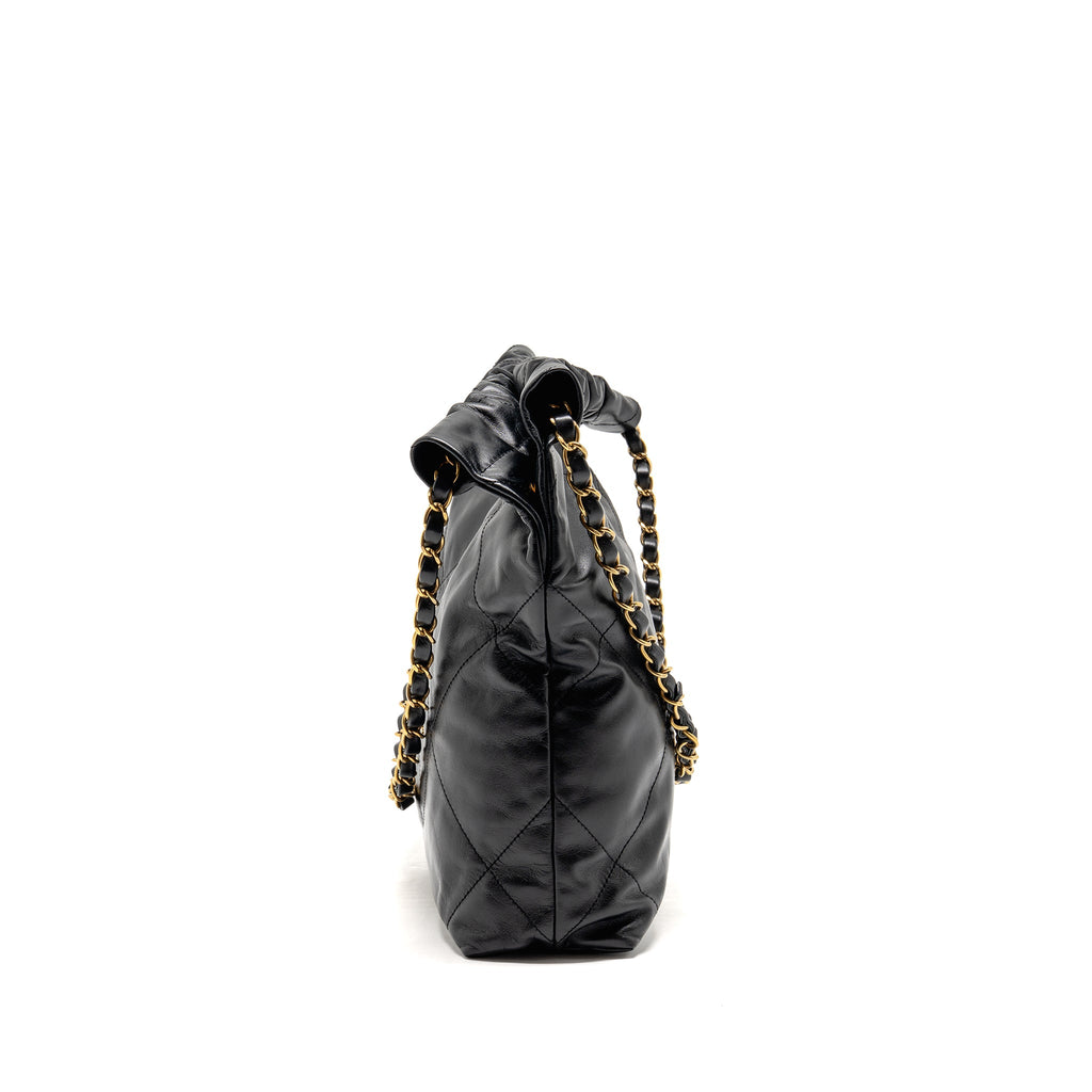chanel-small-22-bag-gold-letter-shiny-calfskin-black-ghw-microchip-copy-1