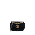 gucci-mini-marmont-velvet-black-ghw-2