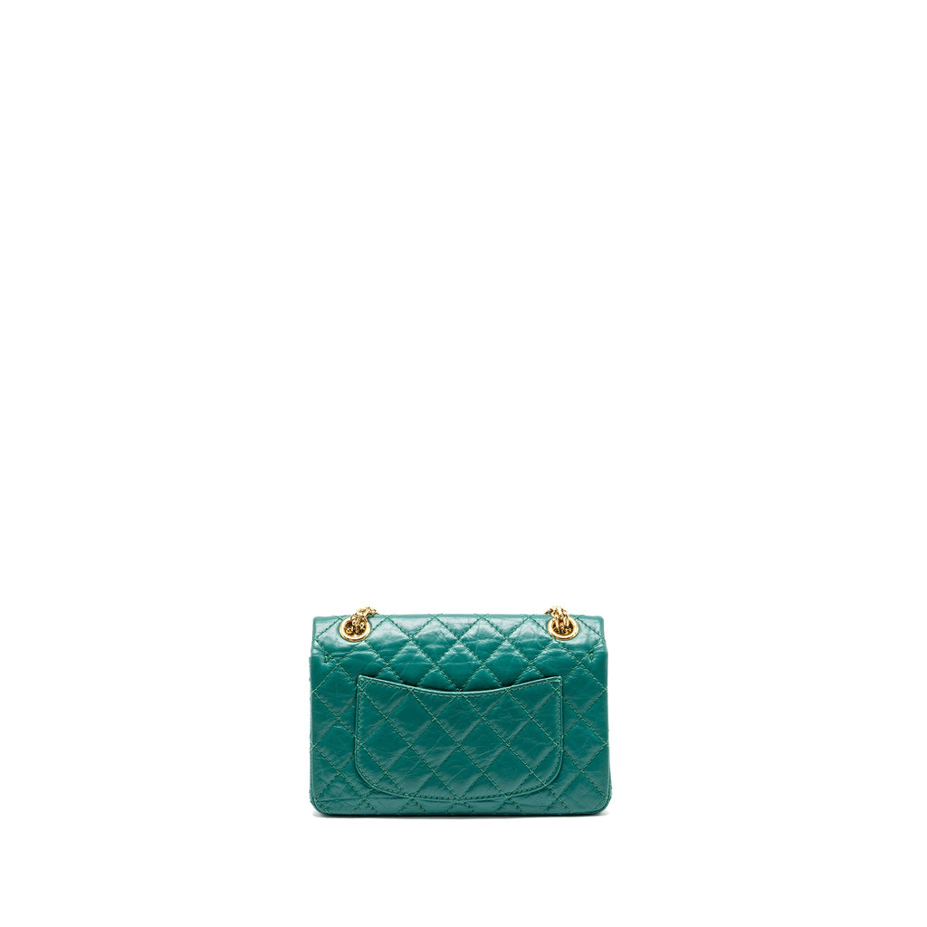 chanel-mini-2-55-reissue-flap-bag-calfskin-green-ghw